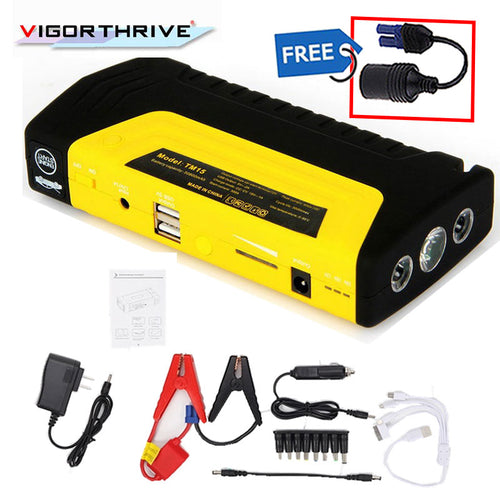 Emergency Car Jump Starter 12V Starting Device USB Portable Power Bank Car Battery Jump Starter Startup for car jumper starter